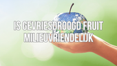 🌍 Is gevriesdroogd fruit milieuvriendelijker dan andere snacks?