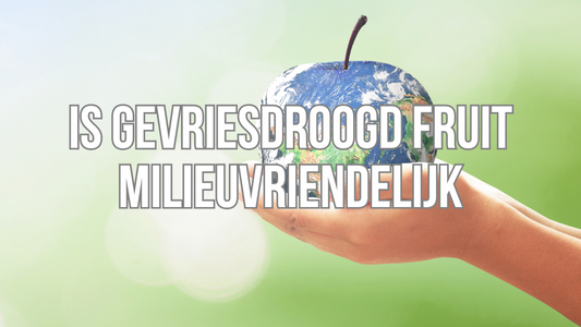 🌍 Is gevriesdroogd fruit milieuvriendelijker dan andere snacks?